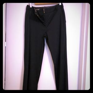 BCBG Black silky career slacks